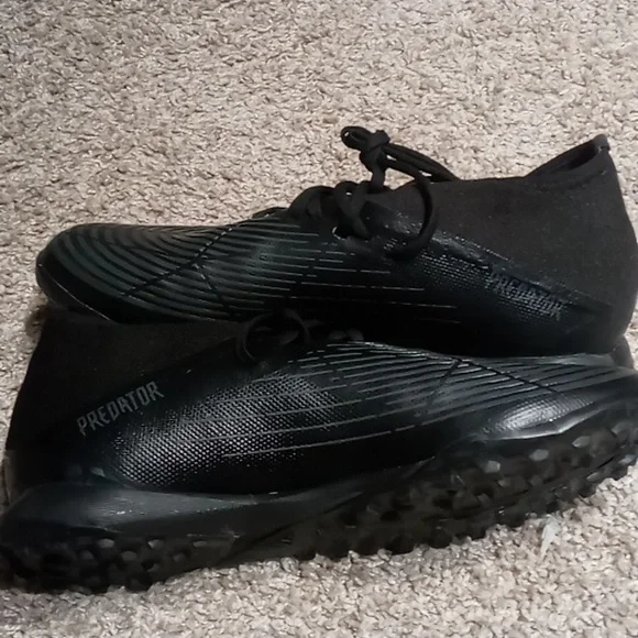 Adidas Predator Edge.3 LL TF Turf Black (Men's Sizes) New Soccer Shoes GX2631 - Picture 7 of 7